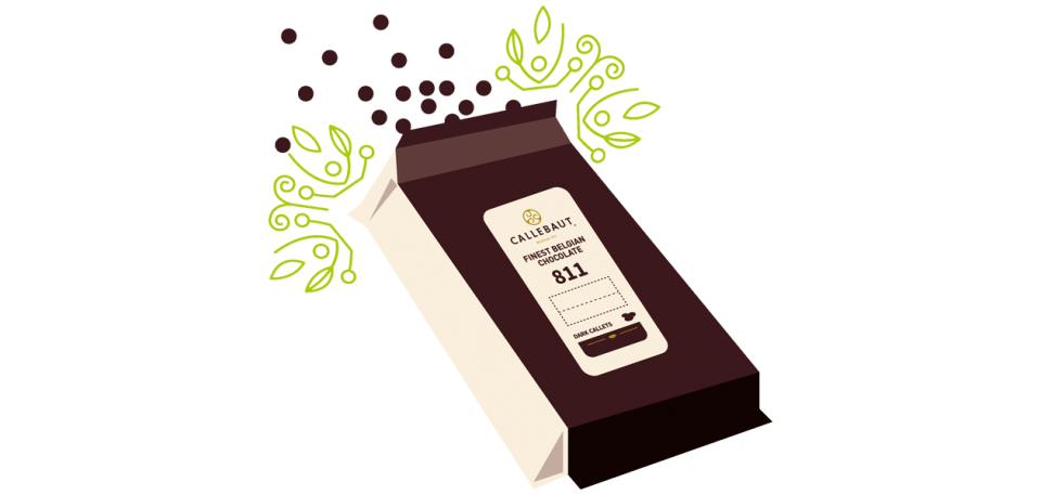 environment-friendly bags keeping chocolate fresh