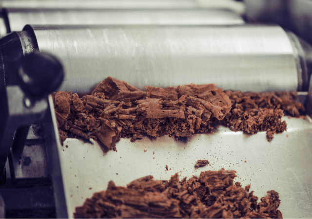 Process cocoa fermentation roasting conching