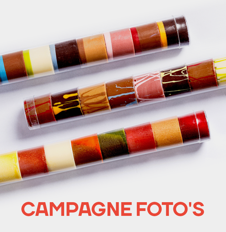 Callebaut mood chocolates campagnefotos