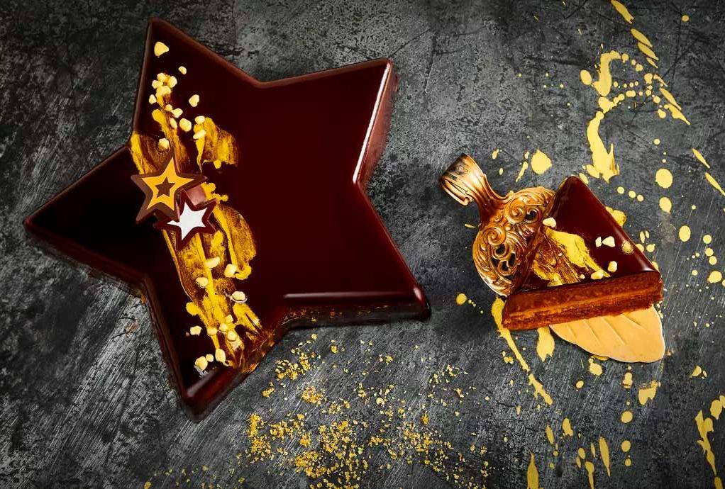 callebaut winter cake 