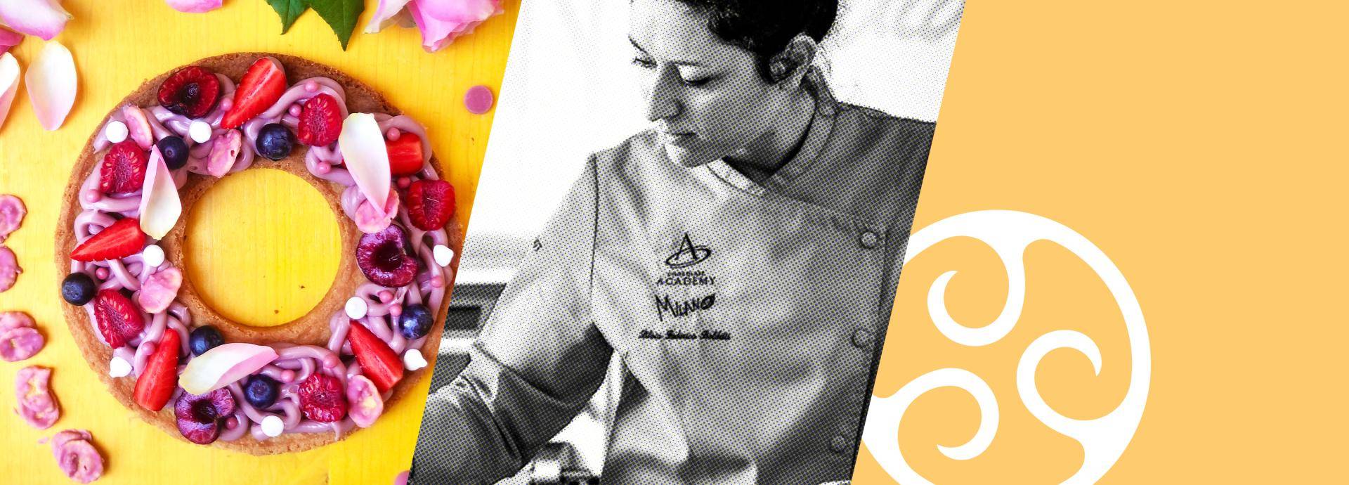 Descarga la receta de "La vida en rosa sablé".