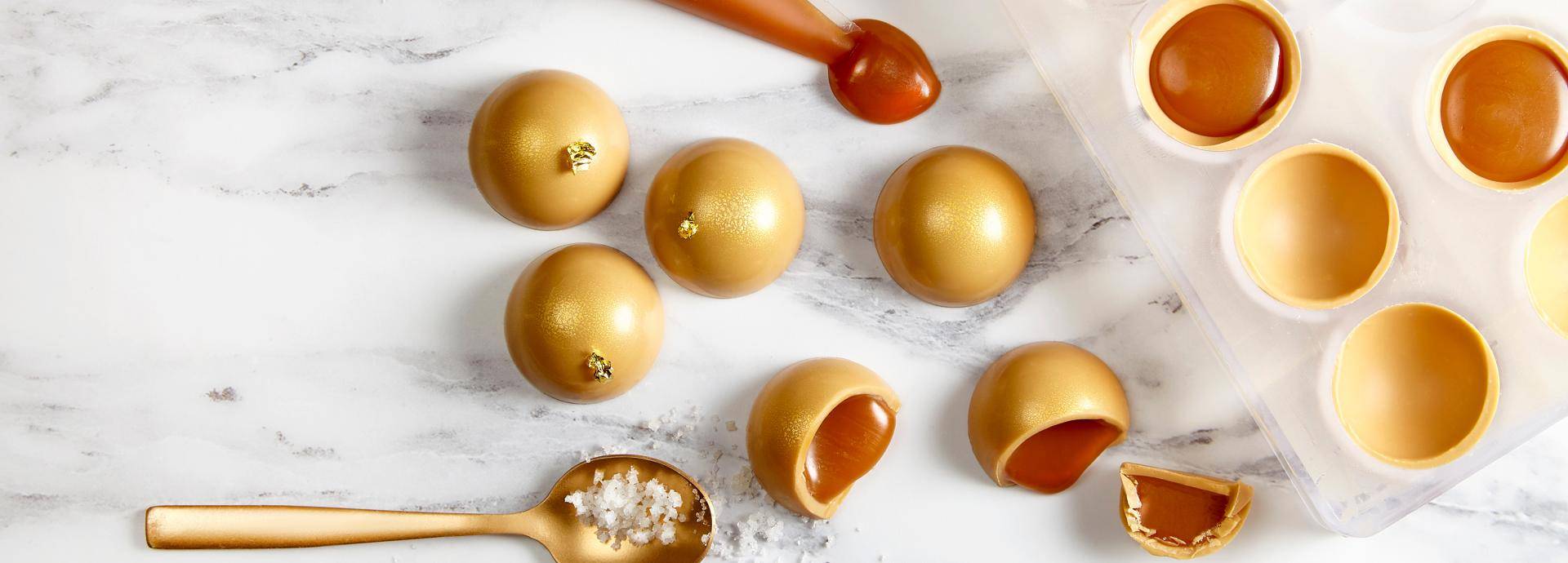 Bonbons caramel dore