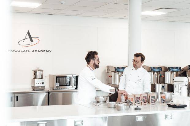 chef dimitri and chef nicoll in the kitchen