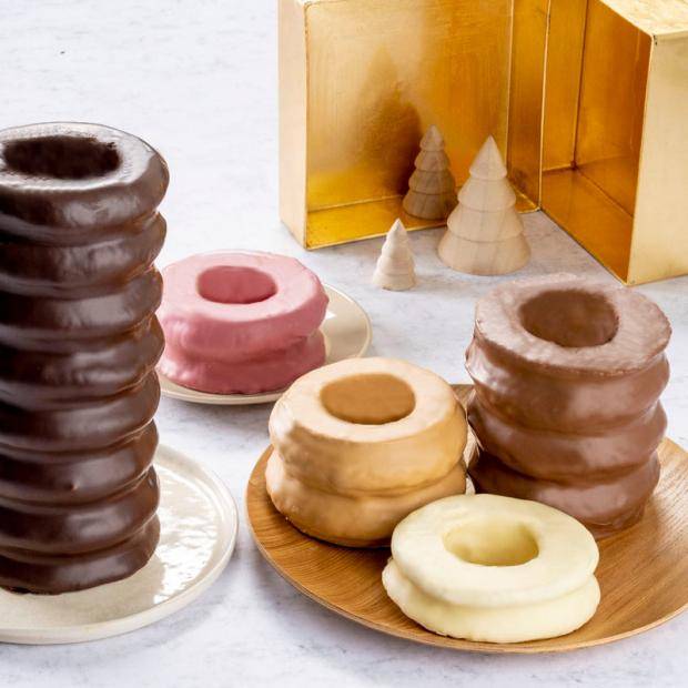 Baumkuchen in 5 Farben