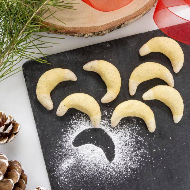 Croissants à la vanille