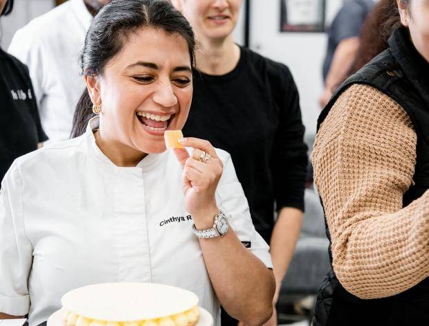 tasting session at course