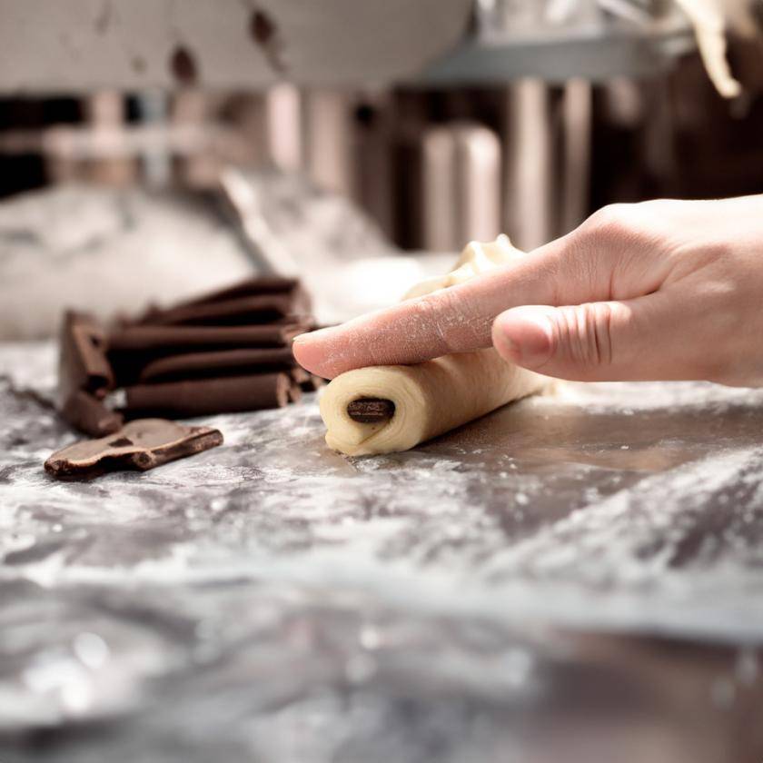 baking chocolate sticks