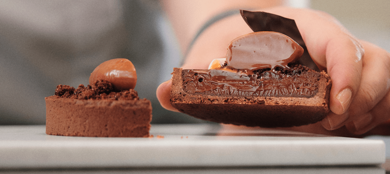 chocolate cake by chef Minette Smith