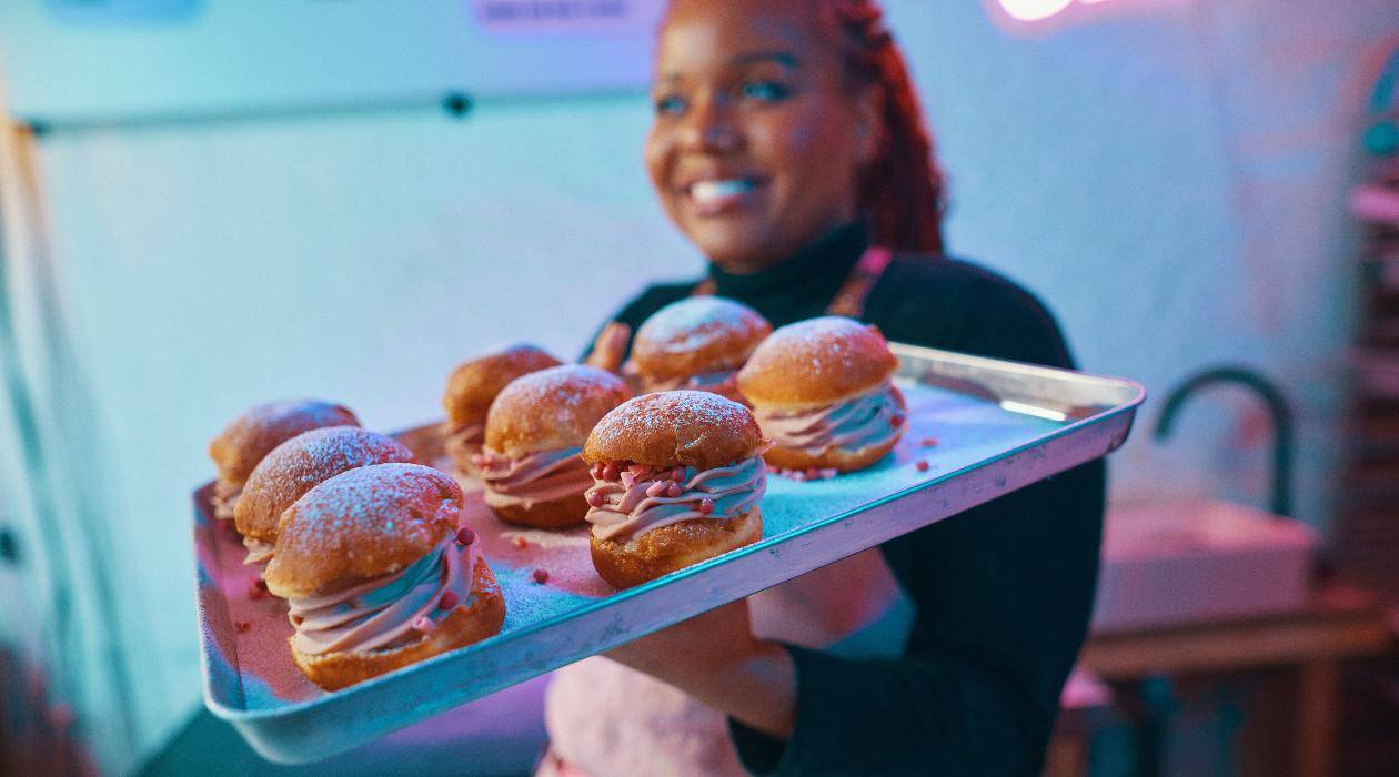 Callebaut born original Lungi Mhlanga