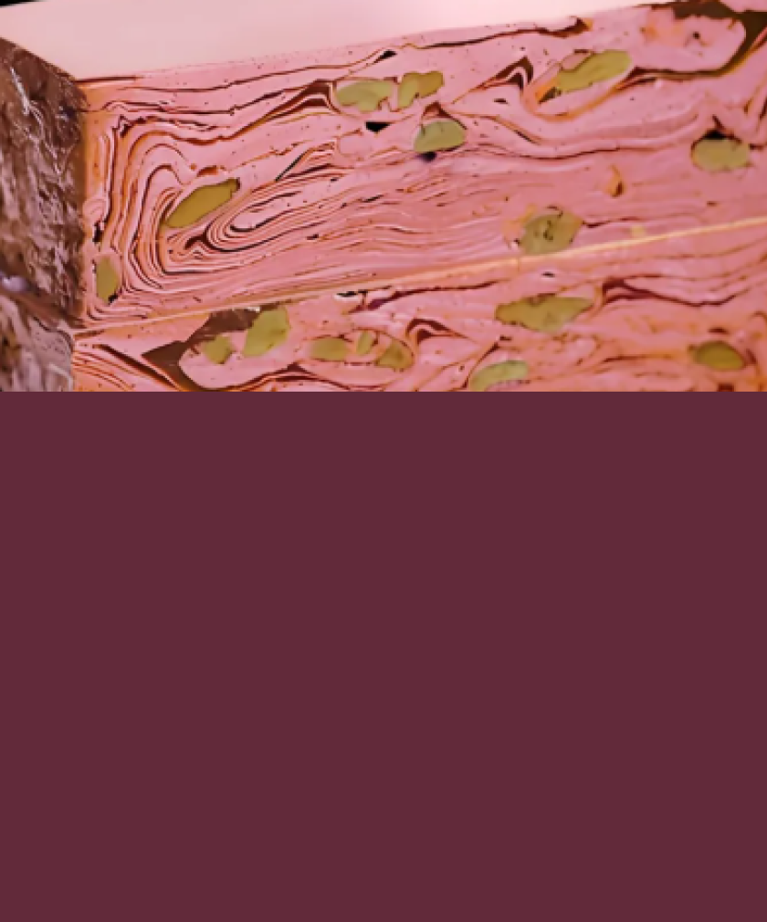 Андрей Канакин: слоеная нуга с Callebaut RUBY RB2