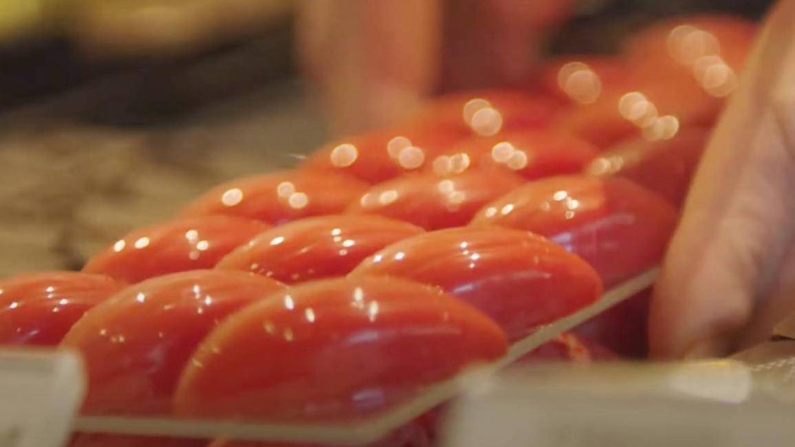 Ruby RB1 chocolate bonbon 