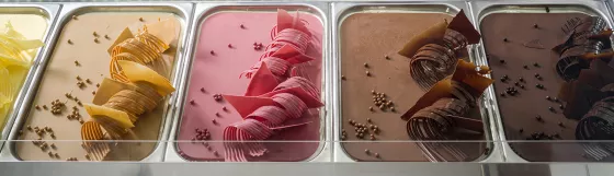 I 5 colori del Gelato al cioccolato 