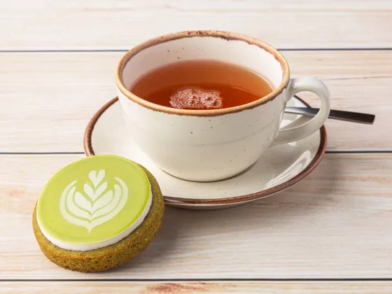 Печенье "Матча-латте"