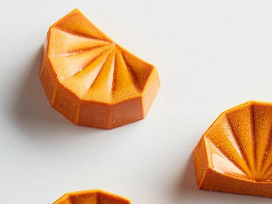 Molded bonbons by Chef Clare England